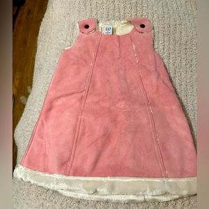 Faux Suede Children’s Dress